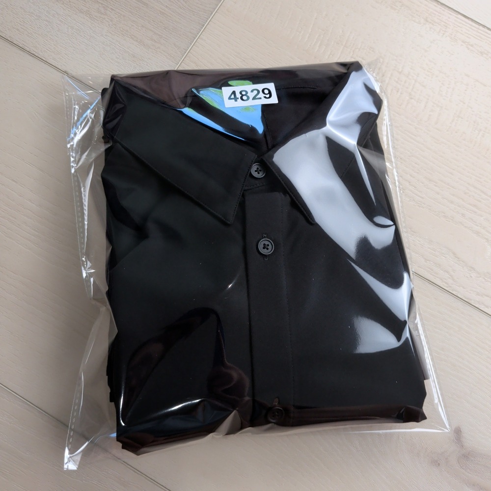 Lululemon New Venture Shirt Mens XL Long Sleeve Button Black Stretch - Picture 8 of 8